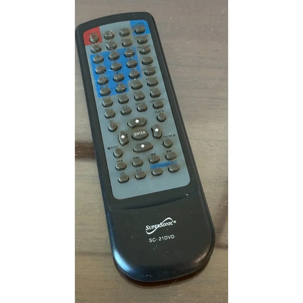 Supersonic SC-31dvd Remote Control